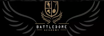 Battledore Badminton Logo