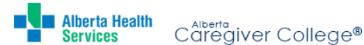 Alberta Caregiver College Logo