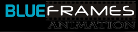 Blue Frames Animation Logo