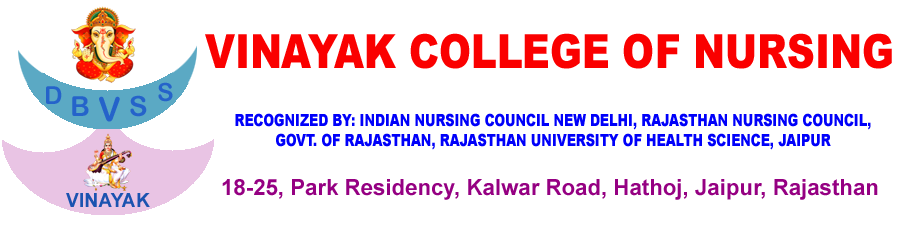 Vinayak  College of Nursing Logo