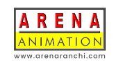Arena Animation Ranchi Logo