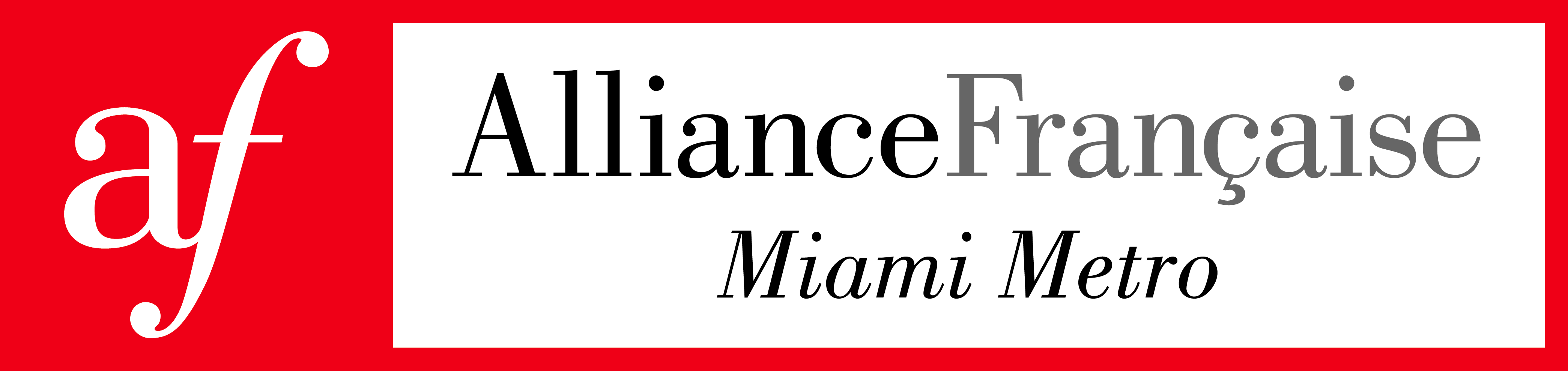 Alliance Francaise Miami Metro Logo