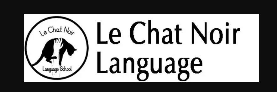 Le Chat Noir Language Logo