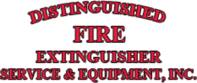 Distinguished Fire Extinguisher Logo