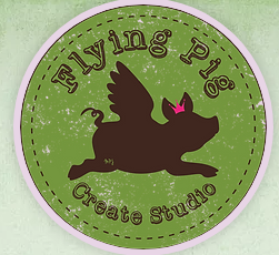 Flying Pig Create Studio Logo
