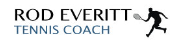 Rod Everitt Tennis Coach Logo