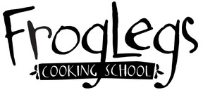 Frog Legs Cooking School Logo