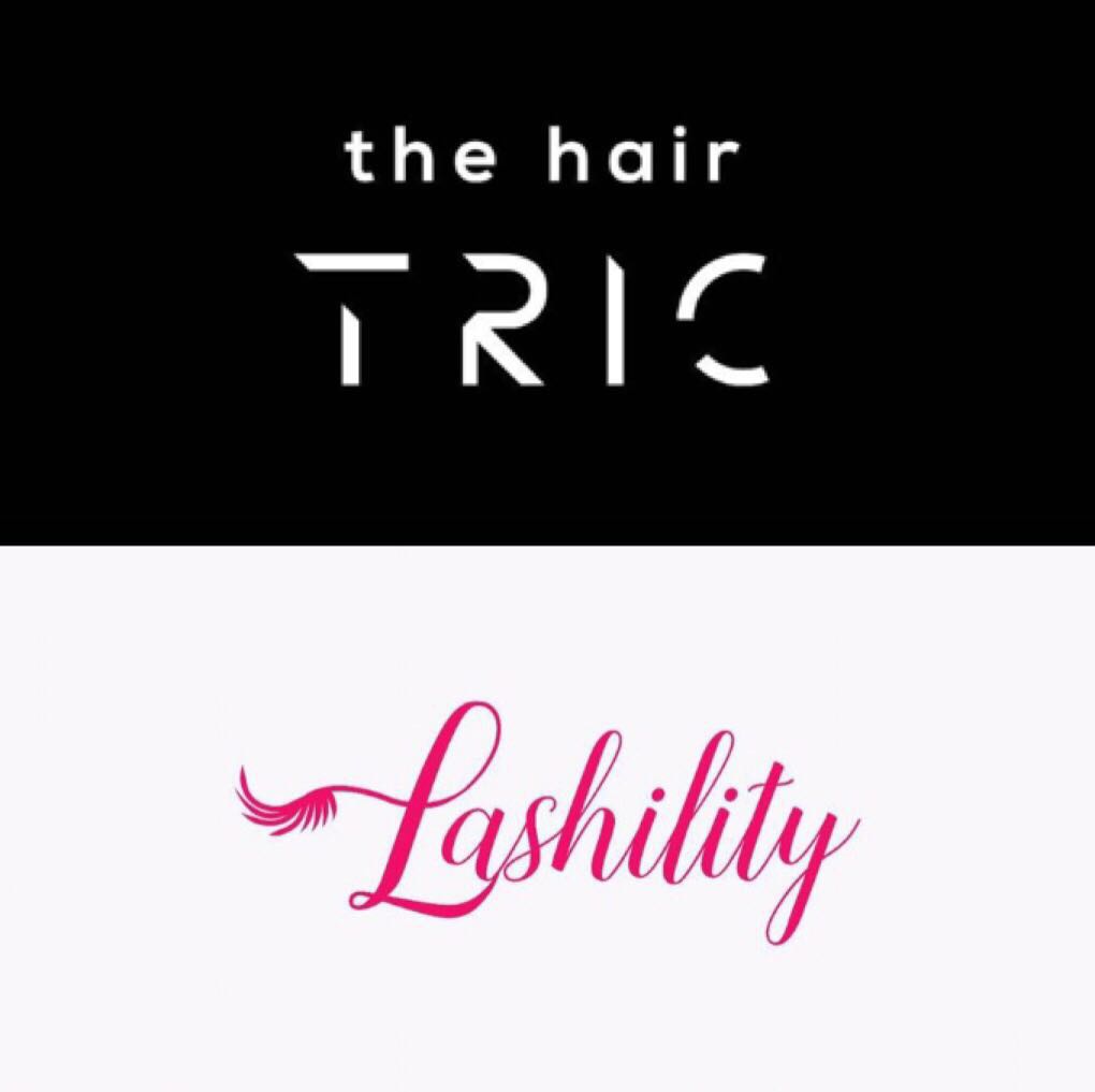 The Hair TRIC & Lashility Logo