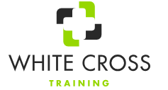 White Cross Training Logo