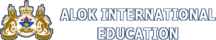 Alok International Education Logo