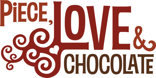Piece, Love & Chocolate Logo