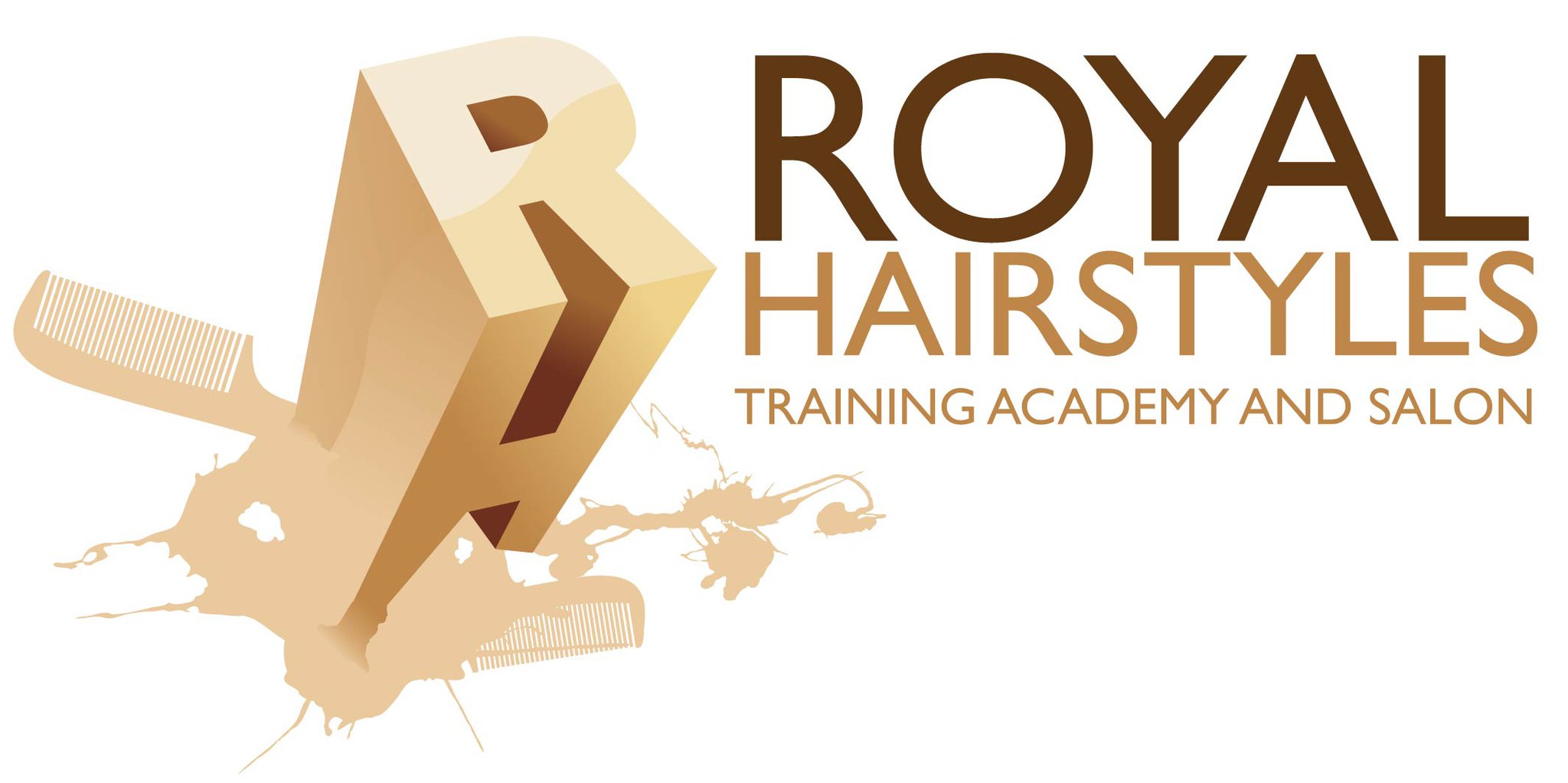 Royal Hairstyles Training Academy and Salon Logo