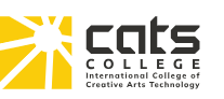 International College of Creative Arts Technology (CATS Coll Logo