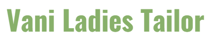 Vani Ladies Tailor Logo