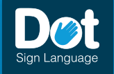 Dot Sign Language Logo