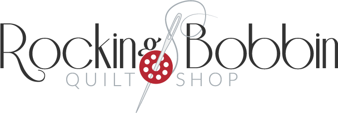 Rocking Bobbin Quilt Shop Logo