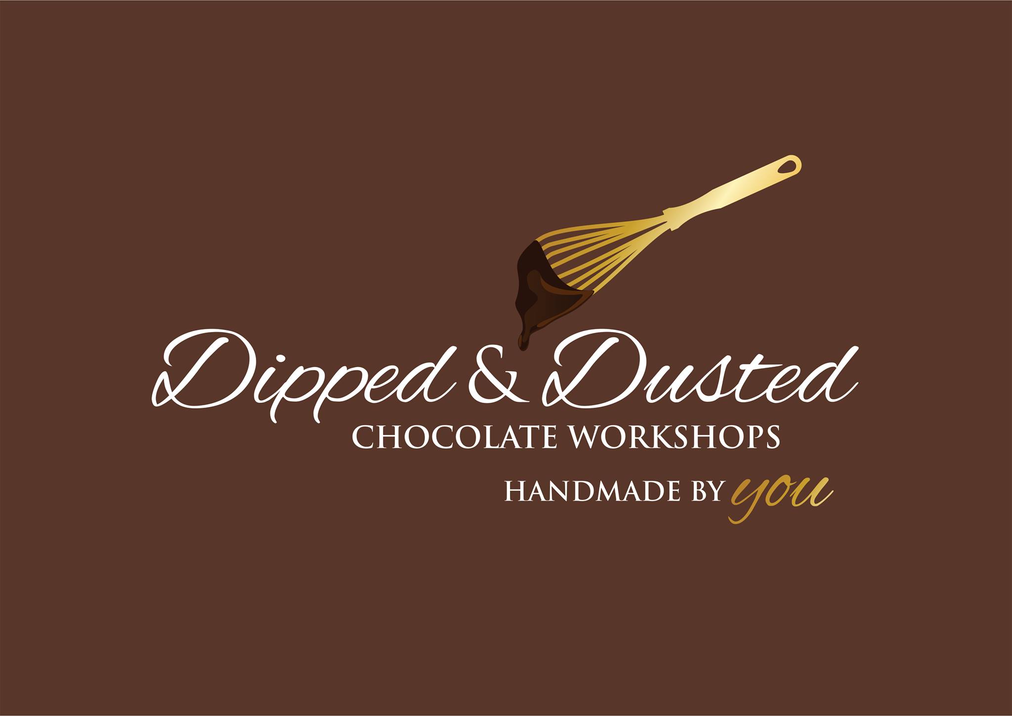 Dipped & Dusted Chocolate Workshops Logo