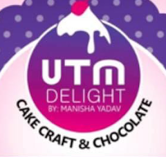 UTM delight Cake Craft Baking Class N Home Bakery Logo