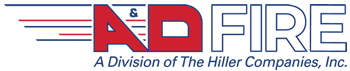 A and D Fire Logo