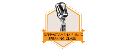 Deepastambha Public Speaking Class Logo
