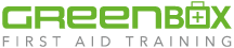 Green Box First Aid Training Logo