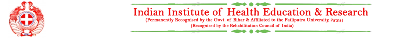 Indian Institute of Health Education & Research Logo