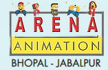 Arena Animation Bhopal-Jabalpur Logo