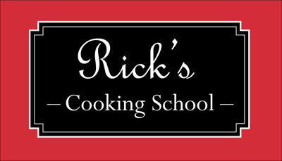 Rick's Cooking School Logo
