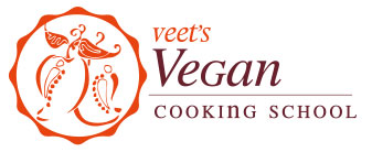 Veet's Vegan Cooking School Logo