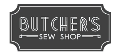 Butcher's Sew Shop Logo