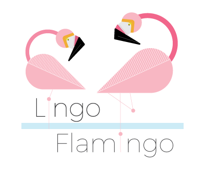 Lingo Flamingo Logo