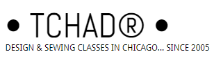 Sewing Classes at Tchad Logo