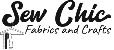 Sew Chic Fabrics and Crafts Logo
