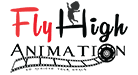 Fly High Animation Logo