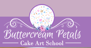 Buttercream Petals Cake Art School Logo