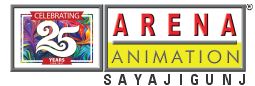 Arena Animation Sayajigunj Logo