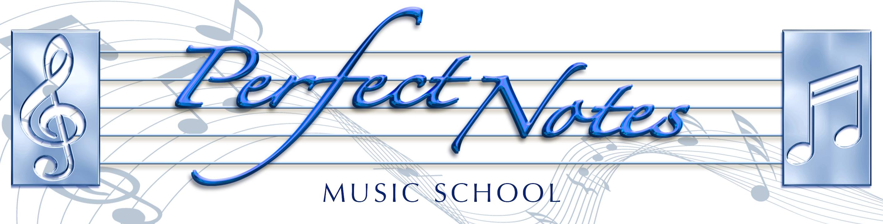 Perfect Notes Music School Logo