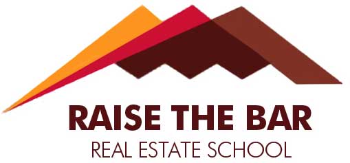 Raise The Bar Real Estate School Logo