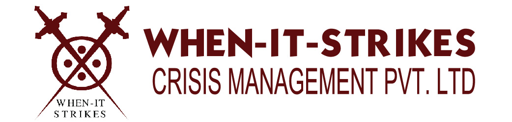 When It Strikes Crisis Management Pvt Ltd Logo