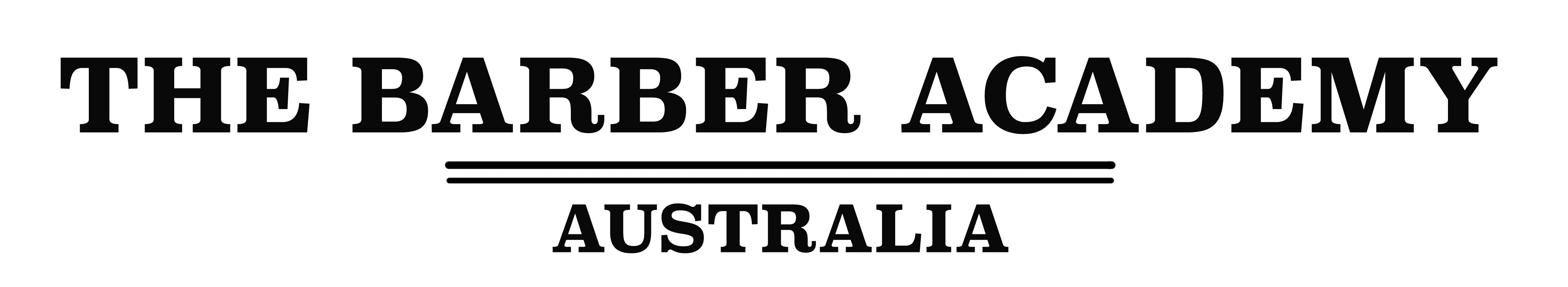 The Barber Academy Logo