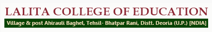 Lalita College of Education Logo