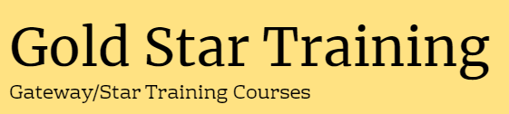 Gold Star Training Logo