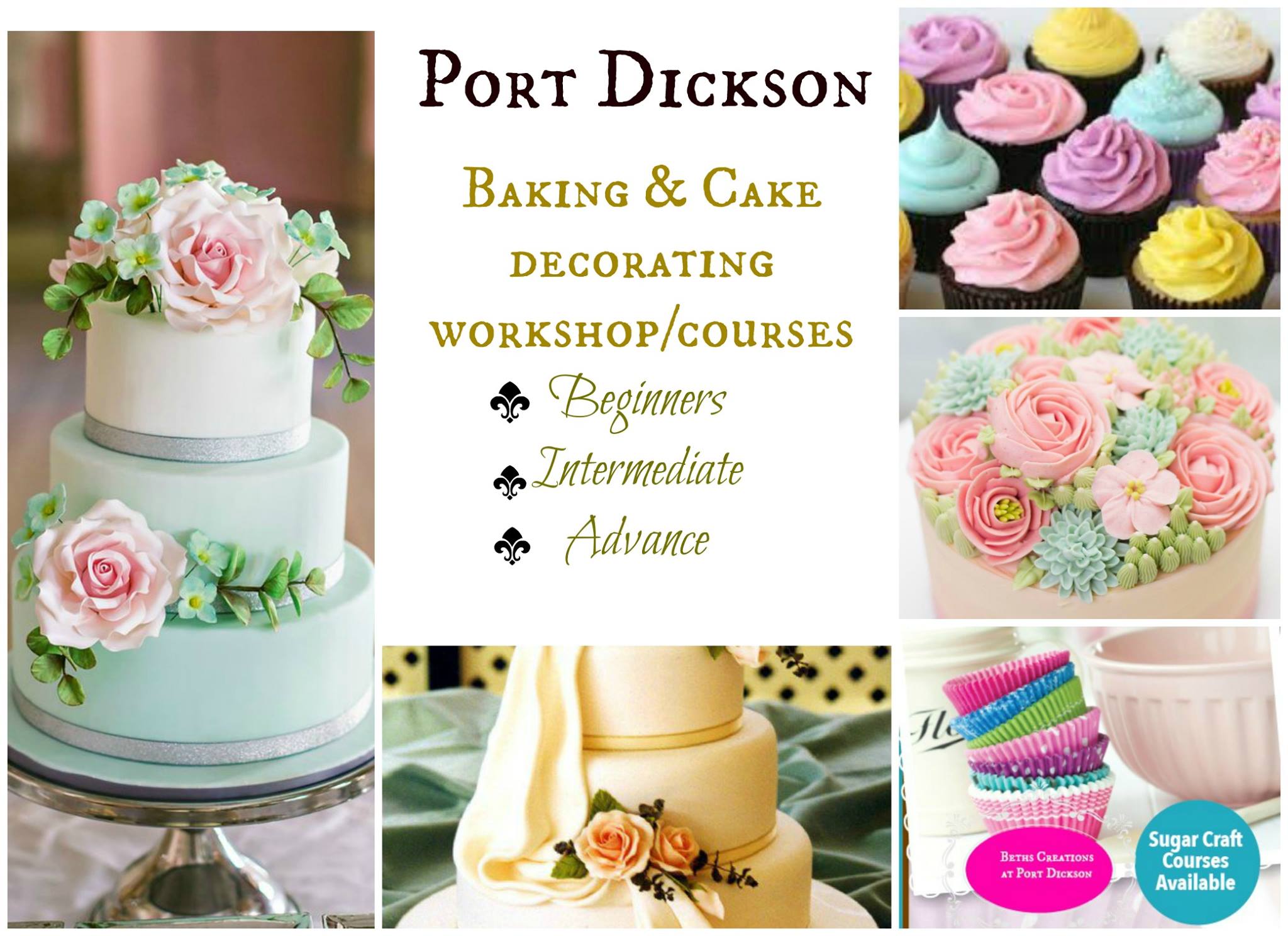 Port Dickson Baking and Cake Decorating Courses Logo