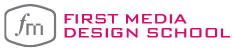 First Media Design School Logo