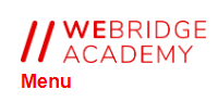 WE Bridge Academy Logo
