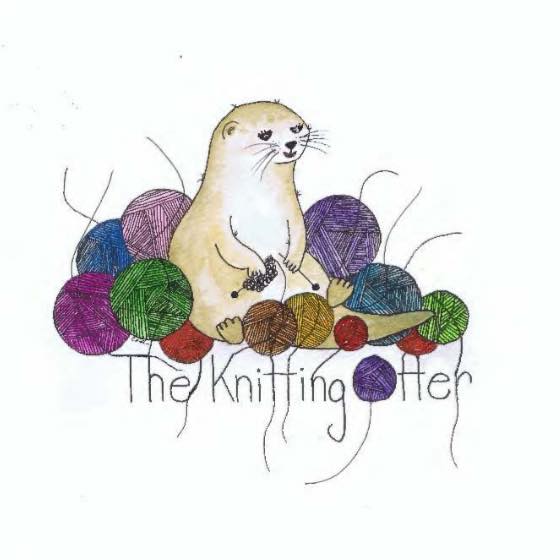 The Knitting Otter Logo