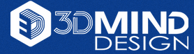 3D Mind Design Logo