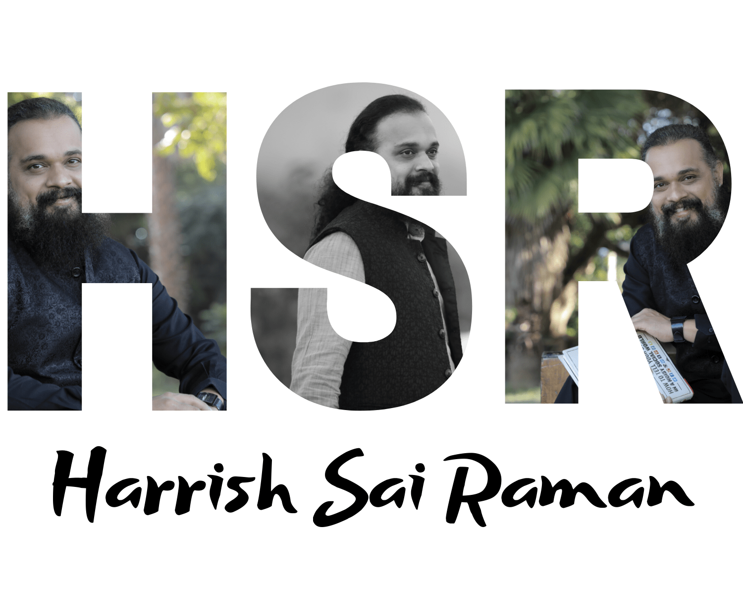 Harrish Sai Raman (HSR) Logo