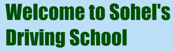 Sohel's Driving School Logo