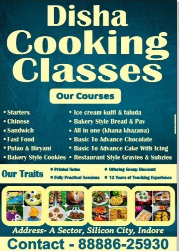 Disha Cooking Classes Logo